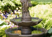 TWO TIER LADY OF THE ARBOR FOUNTAIN