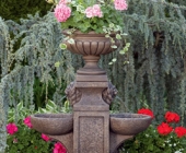 DOUBLE BOWL FOUNTAIN WITH 16\