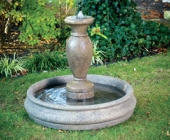 SMALL CALIFORNIA URN FOUNTAIN