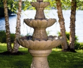 FOUR TIER HUMMINGBIRD FOUNTAIN